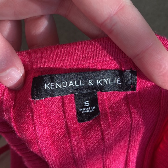 Pacsun Kendall & Kylie collection crop top with zipper - Picture 3 of 3